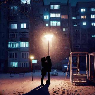 Белый снег