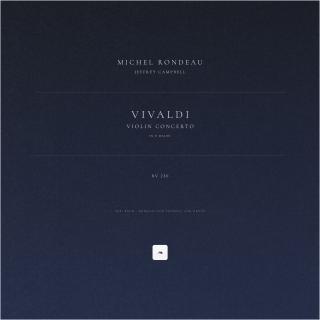 Violin Concerto in D Major, Op. 3, No. 9, RV 230 (Arr. Bach - Rondeau for Trumpet and Organ)